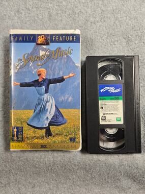 The Sound of Music VHS Tape 1996 Fox Video Clamshell